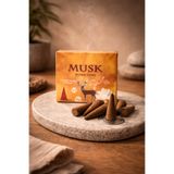 memyap Musk Buhur Konik Tütsü-Misk Kokulu Konik Tütsü – 10 Adet