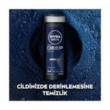 MEN Erkek Deep Dimension Duş Jeli 500ml ve Repair&Care Nemlendirici Vücut Losyonu 400ml, Kuru Cilt