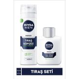 MEN Erkek Hassas Tıraş Köpüğü 200ml ve Tıraş Sonrası Balsam 100ml, Kaygan Tıraş, Tahriş Önleyici