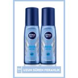 MEN Erkek Pump Sprey Deodorant Fresh Active 75ml, 48 Saat Ter Koruması, Uzun Süren Ferahlık, X2 Adet