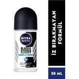 Men Erkek Roll-on Deodorant Black&white Invisible Fresh 50ml, 48 Saat Anti-perspirant Ter Koruması