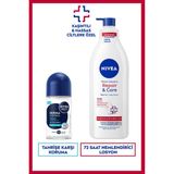 MEN Erkek Roll-on Deodorant Derma Control Defend 50ml ve Repair&Care Nemlendirici Vücut Losyonu