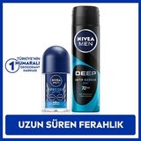 MEN Erkek Sprey Deodorant Deep Aktif Karbon 150ml ve Fresh Active Mini Roll-on 25ml