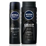 MEN Erkek Sprey Deodorant Deep Dimension 150ml ve Deep Dimension Erkek Duş Jeli 500ml