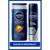 MEN Erkek Sprey Deodorant Derma Control Clinical 150ml ve Sports Duş Jeli 250ml, Avantajlı Paket