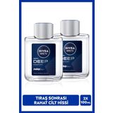 Men Erkek Tıraş Sonrası Losyon Deep Dimension Comfort 100ML, Erkeksi Koku, Tahriş Karşıtı, X2 Adet
