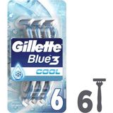 Men Gillette Blue3 Plus Cool Tıraş Bıçağı 6'lı