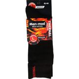 Men-mod Erkek 3lü Paket Cotton Havlu Örgü Dikişsiz Burun Siyah Termal Çorap 644003 - 41 - 44