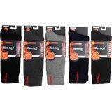 Men-mod Erkek 5 Li Karma Paket (Siyah-Gri-Antrasit-Lacivert-Füme) Dikişsiz Burun Termal Çorap 644005 - Çok Renkli - 41 - 44