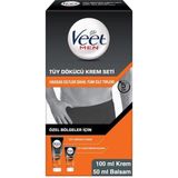 Men Özel Bölgeler Için Krem & Balsam Tüy Dökücü Krem Seti 100 + 50 ml
