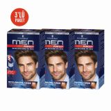 Men Perfect 60 Kahve 3'lü Erkek Saç Boyası