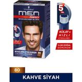 Men Perfect 80 Kahve Siyah Erkek Saç Boyası 80 ml 5 Adet