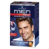 Men Perfect Erkek Saç Boyası 50 Açık Kahve 3 Adet