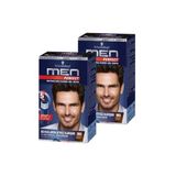 Men Perfect Saç Boyası 80 Kahve Siyah, 80 ml x 2 Adet HBV00000JX33Q