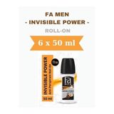 Men Roll-on Invisible Power 6x50 Ml