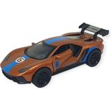 Mena Rise Çek Bırak Metal Arabalar 13 cm - Kahverengi (Lisinya)