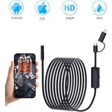 Mena Rise Endoskop Yılan Video Kamera Ios ve Android Uyumlu Led’li 10 Metre 8 mm Sert Kablo 2mp ( Lisinya )