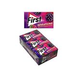 Mena Rise First Sensations Ahududu & Karadut Aromalı Sakız 27 gr - 12 Adet