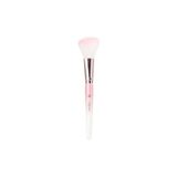 Mena Rise Golden Rose Devobis Angled Blush Brush - Makyaj Fırçası - Kestane Akaju