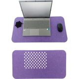 Mena Rise Keçe Masa Üstü Mouse Pad ve Bilgisayar Düzenleyici 70X32 cm – Antibakteriyel Mat, Keçe Mat, Masa Altlık, Ofis ve Ev Için Minimalist Tasarım (Açık Mor) - 1 cm - Pembe