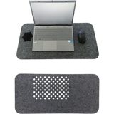 Mena Rise Keçe Masa Üstü Mouse Pad ve Bilgisayar Düzenleyici 70X32 cm – Antibakteriyel Mat, Keçe Mat, Masa Altlık, Ofis ve Ev Için Minimalist Tasarım (Koyu Gri) - 1 cm - Pembe