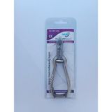 Mena Rise Mecno Beauty Çift Yaylı Tırnak Makası, 14 Cm, Paslanmaz Çelik, Kilit Mekanizmalı, Metalik Gri, MB-TIM-001 - 0 - Siyah
