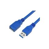 Mena Rise Metre USB 3.0 Uzatma Kablosu Erkek Dişi USB 3.0 Kablo USB 3 Uzatma Kablosu USB 3.0 2 Metre Uzatma Kablosu - 0 - Siyah