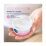 Mena Rise Nıvea Cilt Tonu Eşitleyici Yüz Kremi 100 Ml, Eşit Cilt Tonu, 24 Saat Nemlendirici Yüz Kremi, SPF15 ile Güneş Koruyucu, Hızlı Emilir, Cilt Leke Oluşumunu Önlemeye Yardımcı, Hassas Ciltler Için