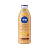 Mena Rise Nıvea Q10 Sıkılaştırıcı ve Bronzlaştırıcı Vücut Losyonu 250ML, Kademeli Doğal Bronzluk, 7 Günde Sıkı Cilt, Açık ve Buğday Tenli Ciltler