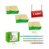 Mena Rise Organicsun Doğal Kabak Lifli Çay Ağacı Sabunu 120 gr x 3 Adet Tüm Cilt Tipleri Için Sivilce ve Siyah Nokta Karşıtı - 0- Koyu Mavi