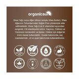 Mena Rise Organicsun Shea Yağı 250 ml |%100 Ham, Soğuk Pres, Rafine Edilmemiş, Shea Butter Karite | Kuru Cilt, Saç, Dudak, Topuk Bakımı