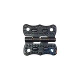 Mena Rise Papatya Menteşe - Küçük 20X20 Mm, Antik, 100 Adet - Lisinya