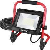 Mena Rise Şantiye Projektörü, 50 W, LED Projektör, 5500 Lm, 6500 K, Su Geçirmez IP65 Çalışma Lambası, Döndürülebilir, 3 M Fişli Kablo, Atölye, Şantiye Için - 1