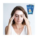 Mena Rise Stopever Migren Patch – Soğutucu Hidrojel Plaster, 2'li Paket | Migren & Baş Ağrısı Için 6 Saat Etkili | Ilaç Içermez | (2x2)