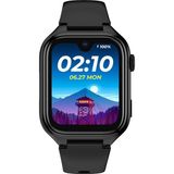 Mena Rise Tiger Kids Akıllı Çocuk Saati, Görüntülü Görüşme, Amoled Ekran,, Gps, 5mp Kamera, IP68 Su Geçirmez, Uzun Pil Ömrü, Sos, Dokunmatik Ekran, 4g, Silikon Kayış, Siyah - 35 - 48 mm - 01P-Pembe