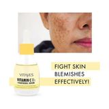 Mena Rise Vıtayes C Vitamini%10 ve Panthenol Cilt Tonu Eşitleyici Leke Karşıtı Aydınlatıcı Nemlendirici Serum, 30 ml