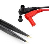 Mena Rise WL0010 Smd Prob Kıskaçlı Smd Prob Smd Test Probu Direnç Kapasite Bobin Diyot Multimetre Prob Cımbız Prob