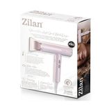 Mena Rise Zilan ZLN9181 Athena Pro Iyonizerli Saç Kurutma Fön Makinesi – 1800W Güç, 3 Isı ve 3 Hız Ayarı, Bldc Motor 110.000 Devir/dakika, Iyon Saç Kurutma, Özel ve Kuaför Için, Iq Teknolojisi - Ahşap