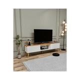 menalART Ağaç Tasarım TV Ünitesi 150 cm Country Tv Sehpası Elegans