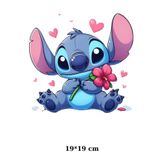 Menar Tasarım Ütü İle Yapışan Tekstil Dtf Transfer Baskı Stitch Tasarımlı Her Kumaşa Uyumlu