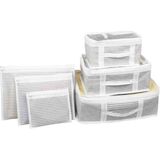 Mend Home 6'lı Bavul Organizer Gri Renk