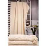 Menderes Home Cotton Collection Bukle Banyo Havlusu Peşkir Krem