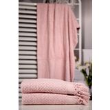 Menderes Home Cotton Collection Bukle Banyo Havlusu Peşkir Pudra