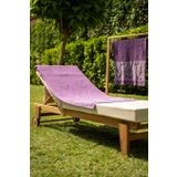 Menderes Home Cotton Collection Bukle Plaj Havlusu Çapa Mor