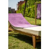 Menderes Home Cotton Collection Bukle Plaj Havlusu Çark Mor