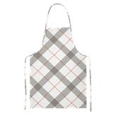 Menderes Home Cotton Collection Döşemelik Mutfak Önlüğü Grey Red