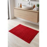 Menderes Home La Notte Solid Color 50x70 Havlu Paspas Kırmızı