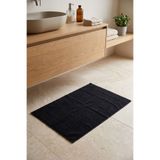 Menderes Home La Notte Solid Color 50x70 Havlu Paspas Siyah