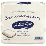 Mendiva 3x60'lı Sabun Kokulu Islak Havlu