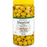 Menemenci Alaattin Biber Dolgulu Yeşil Zeytin 1 kg